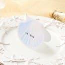 席札 サンライズシェル ホワイト